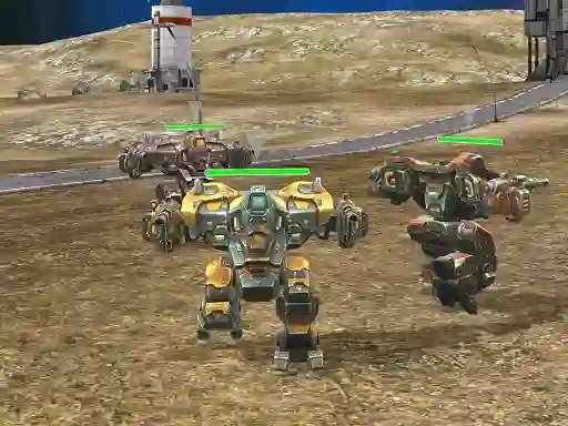 Spel War Robot Earth Survival aanlyn