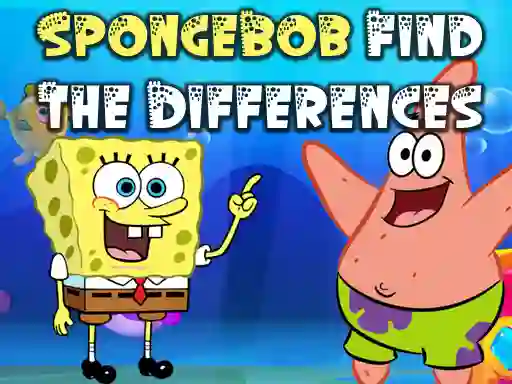 Spel SpongeBob Find The Differences aanlyn