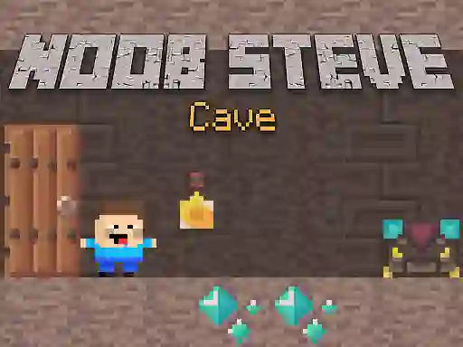 Spel Noob Steve Cave aanlyn