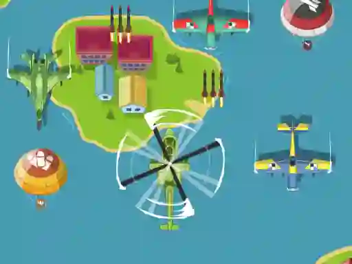 Spel Aircraft Attack aanlyn