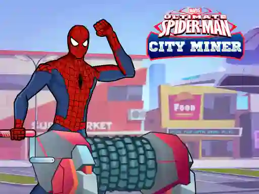 Spel Spiderman Gold Miner aanlyn
