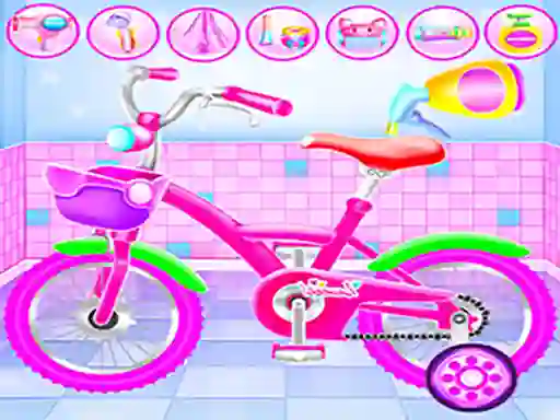 Spel Girl Bike Fix & Washing Salon aanlyn