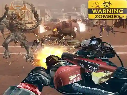 Spel Zombie Shooter - Warfar aanlyn