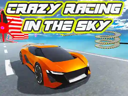 Spel Crazy racing in the sky aanlyn