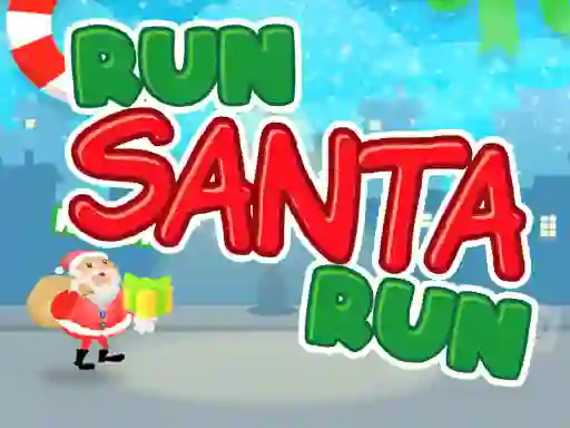 Spel Run Santa Run aanlyn