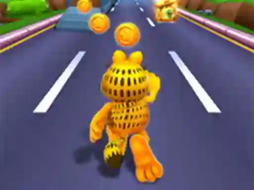 Spel Garfield Rush aanlyn