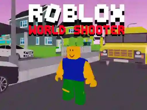 Spel Roblox World Shooter aanlyn
