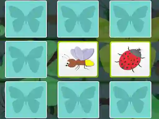 Spel Kids Memory game - Insects aanlyn