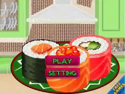 Spel Sushi Roll 3D Cool aanlyn