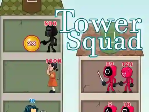 Spel Tower Squad aanlyn