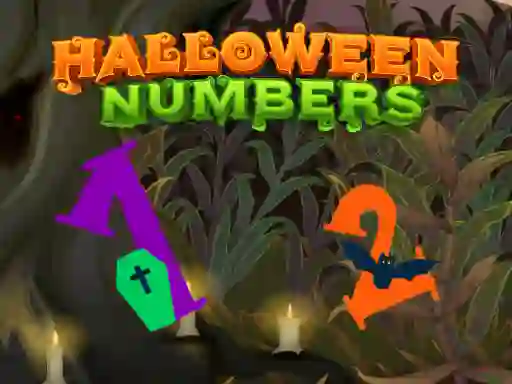 Spel Halloween Numbers aanlyn