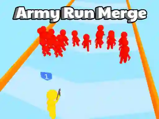 Spel Army Run Merge aanlyn