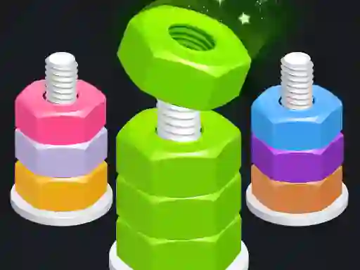 Spel Nuts Puzzle: Color Sort aanlyn