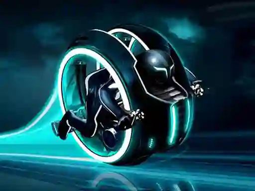 Spel Cyber Tron biker aanlyn
