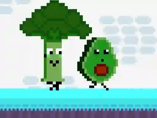 Spel Cat Chef vs Fruits - 2 Player aanlyn