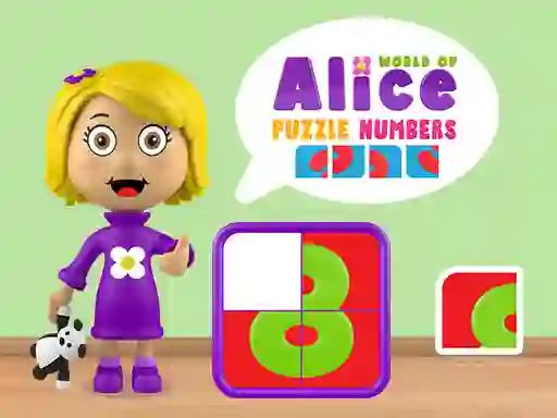 Spel World of Alice Puzzle Numbers aanlyn