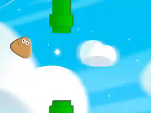 Spel Flappy Pou aanlyn