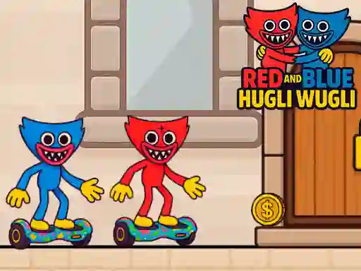 Spel Red and Blue Hugli Wugli aanlyn