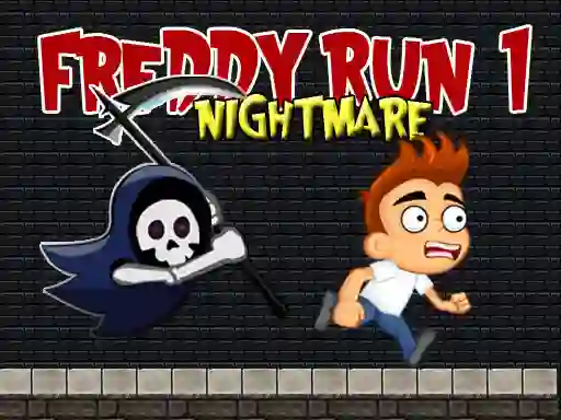 Spel Freddy Run 1 nighmare aanlyn