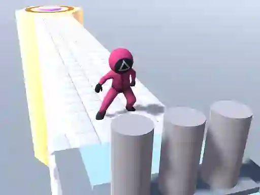 Spel Squid Gamer Runner Obstacle aanlyn