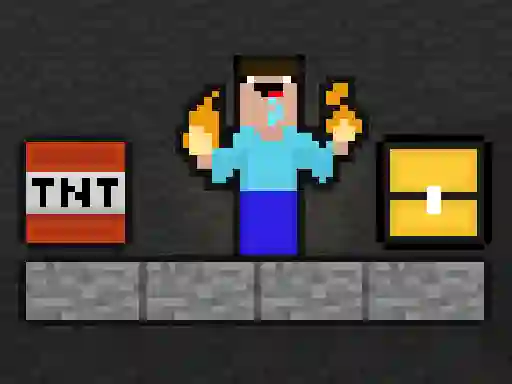 Spel Noob vs TNT Boom aanlyn