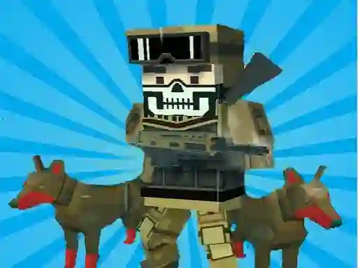 Spel Pixel Guns Apocalypse 3 aanlyn