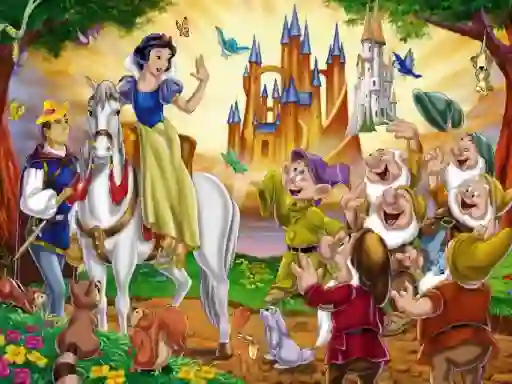 Spel Snow White hidden objects aanlyn