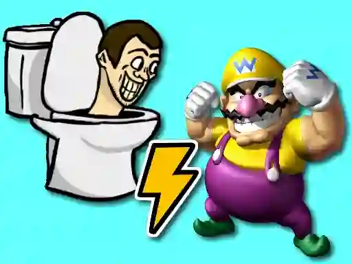 Spel Skibidi Toilet vs Wario aanlyn