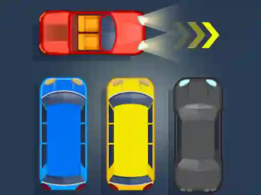 Spel Unblock Red Cars aanlyn