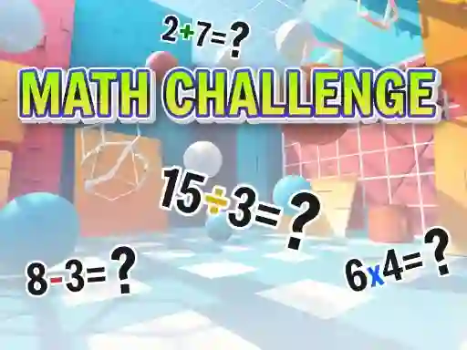 Spel Math challenge aanlyn