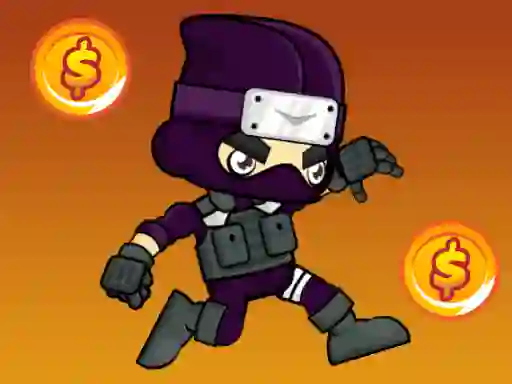 Spel Ninja Escape 2D aanlyn