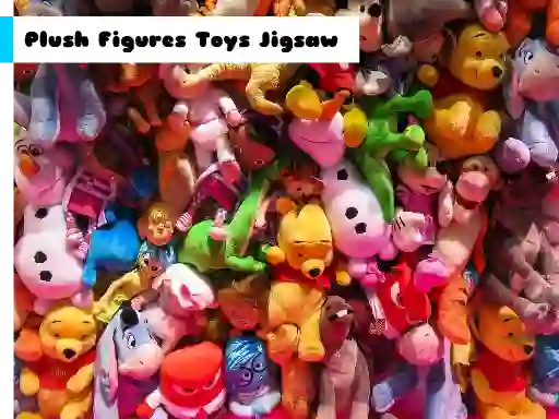 Spel Plush Figures Toys Jigsaw aanlyn
