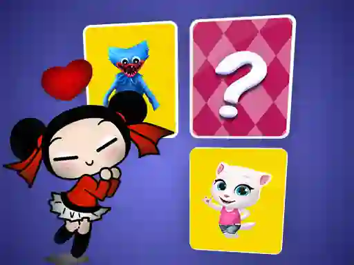 Spel Pucca Memory Card Match aanlyn