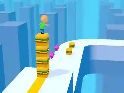 Spel Cube Stack aanlyn