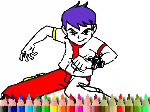 Spel Ben 10 Coloring Book aanlyn