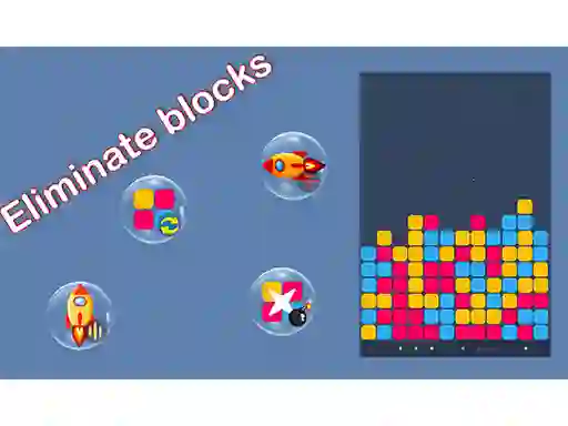 Spel Block Elimination aanlyn