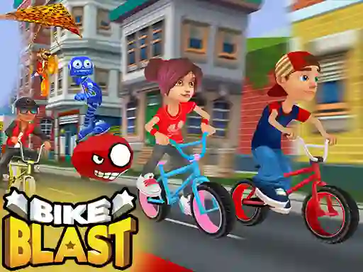 Spel Bike Blast- Bike Race Rush aanlyn