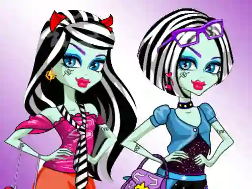 Spel Monster High Dress Up aanlyn
