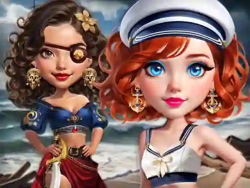Spel Sailor Chic vs Pirate Charm aanlyn