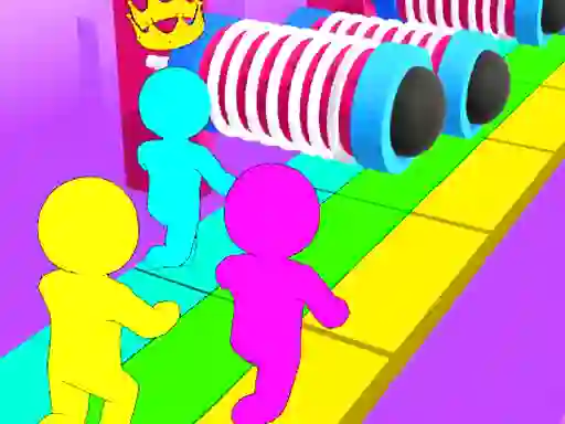 Spel Crowd Run Race aanlyn
