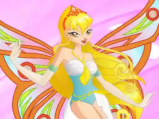 Spel Stella Beauty Fairy Dress Up aanlyn