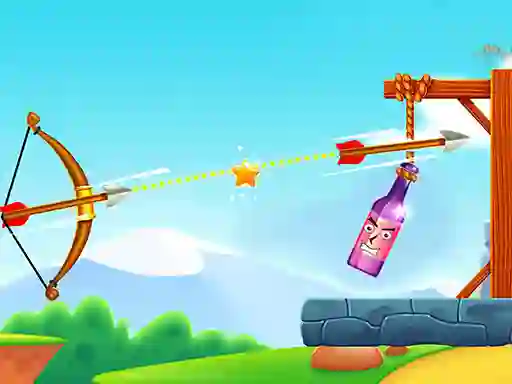 Spel Archery Bottle Shoot aanlyn