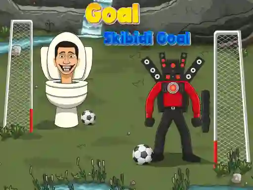 Spel Skibidi Goal aanlyn