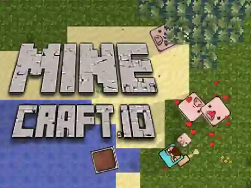 Spel Mine-craft.io aanlyn