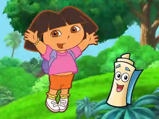 Spel Dora Hidden Maps aanlyn