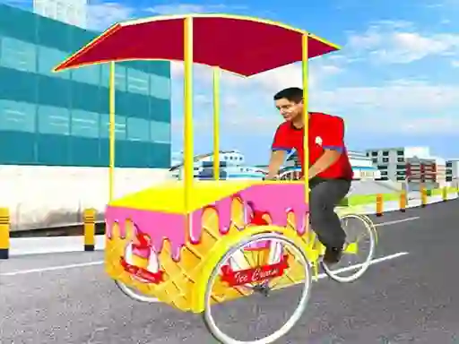 Spel Ice Cream City aanlyn
