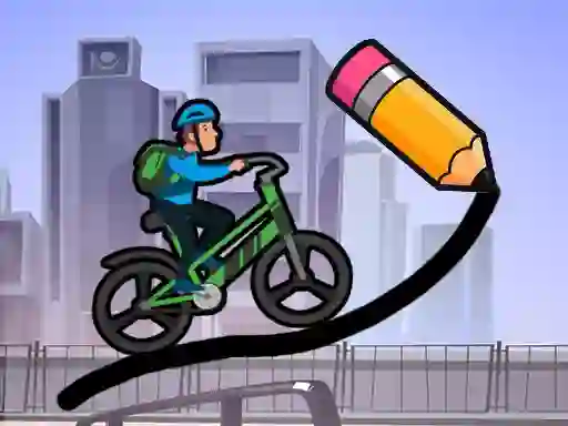 Spel Draw The Bike Bridge aanlyn