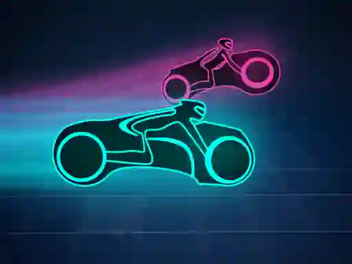 Spel Neon Slither Sim aanlyn