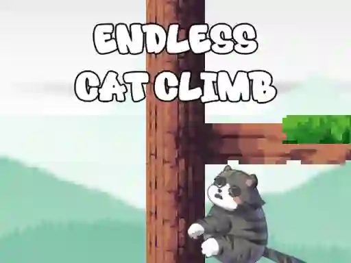 Spel Endless Cat Climb aanlyn