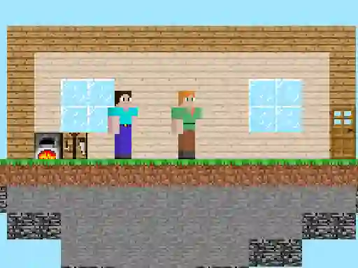 Spel Steve and Alex aanlyn